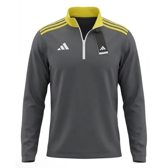 adidas Other - Adidas • Condivo 22 Training Pullover • Boys Medium • Grey/Yellow • JI6501
